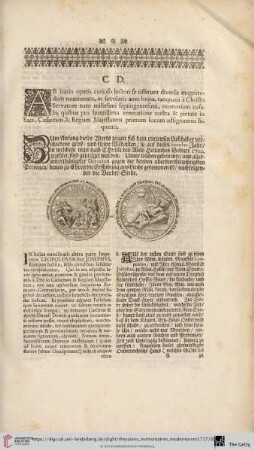 Nvmismata Historica Anni MDCC / Historische Gedächtnuß-Müntzen des 1700. Jahrs