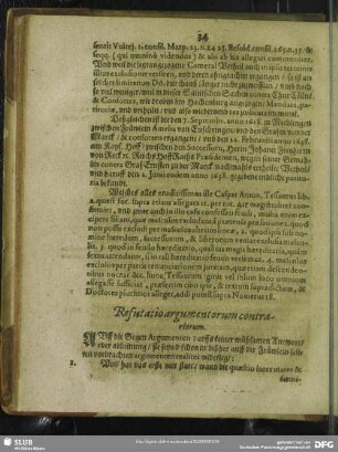 Refutatio argumentorum contrariorum