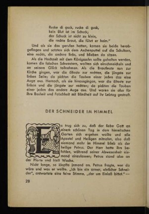 Der Schneider im Himmel