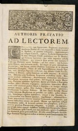a3r-a4v, Authoris Praefatio Ad Lectorem