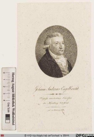 Bildnis Johann Andreas Engelbrecht