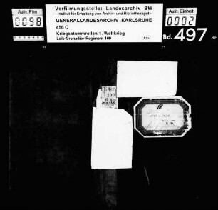 6. Ersatz-Kompanie (vormals 1. Rekruten-Depot)