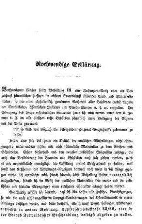 Nothwendige Erklärung