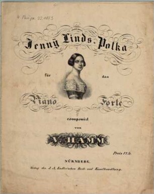 Jennÿ-Linds-Polka : für das Piano Forte