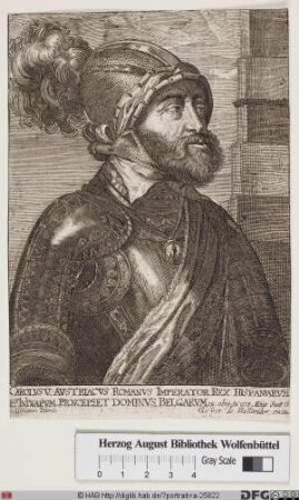 Bildnis Karl V., römisch-deutscher Kaiser (reg. 1519-56)