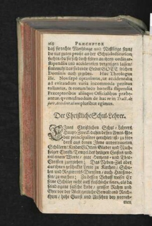 Der Christliche Schul-Lehrer.