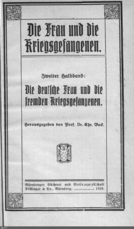 4: Die deutsche Frau und die fremden Kriegsgefangenen