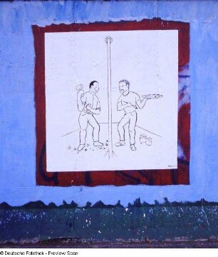 Ohne Titel : Ohne Titel. Motiv der East Side Gallery