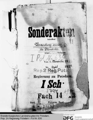 Verwendung der Schutzpolizei außerhalb des Standortes