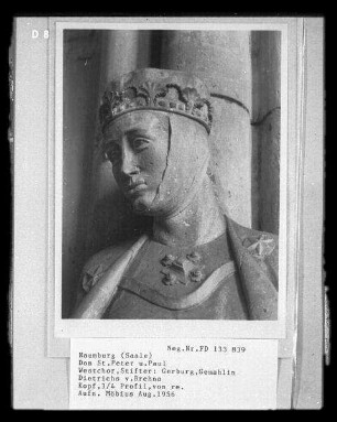Stifterfigur: Gerburg von Brehna