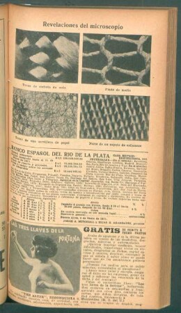 Revelaciones del microscopio