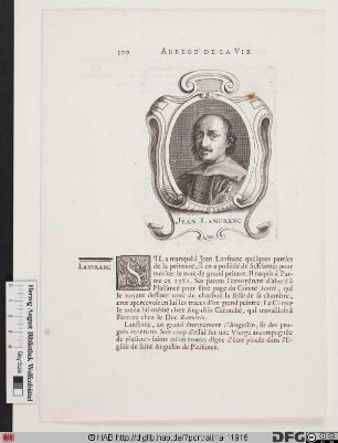 Bildnis Giovanni Lanfranco
