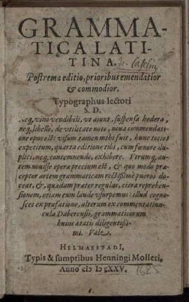 Grammatica Latina