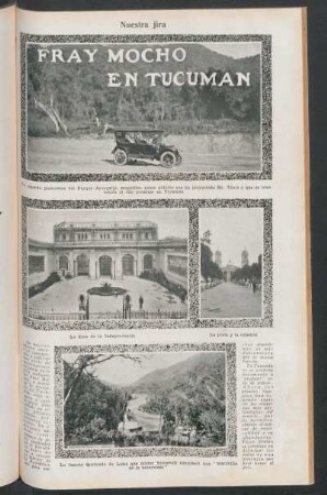 "Fray Mocho" en Tucumán : Nuestra jira