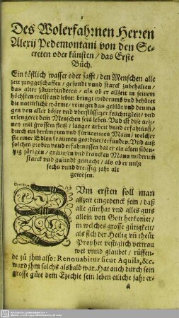 das Erste Büch