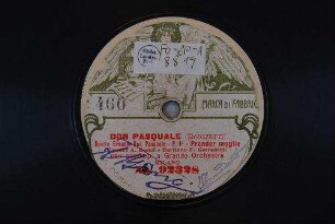 Don Pasquale : Duetto Ernesto - Don Pasquale - p. 1a - Prender moglie / (Donizetti)