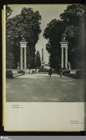 Hauptportal, Knobelsdorff, 1747