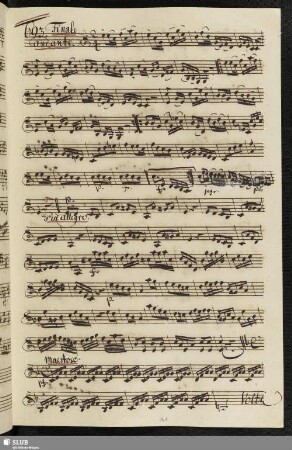693. Finale: Nume terribile benigno fatevi / Galuppi, B.