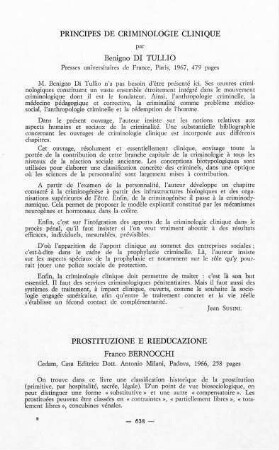 638-639, Prostituzione e Rieducazione, Franco Bernocchi