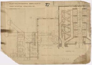 Erweiterung 1914 Grundriss B-B