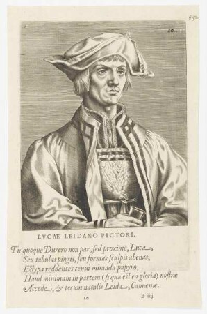 Bildnis des Lvcas Leidanus