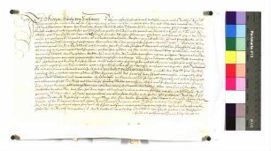 Florian Hueber von Einsingen verkauft an David Wickh von Ulm ein Jauchert Ackers um 350 Gulden.