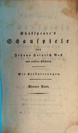 Shakspeare's Schauspiele : Mit Erläuterungen, 4,1