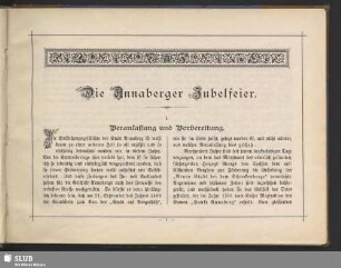 I. Veranlassung und Vorbereitung