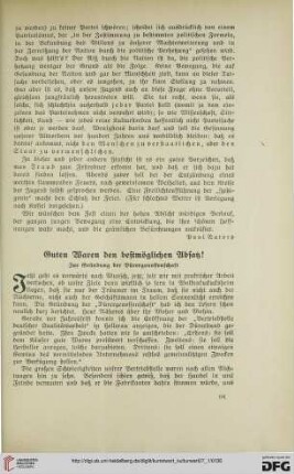 27: Guten Waren den bestmöglichen Absatz! : Zur Gründung der Dürergenossenschaft