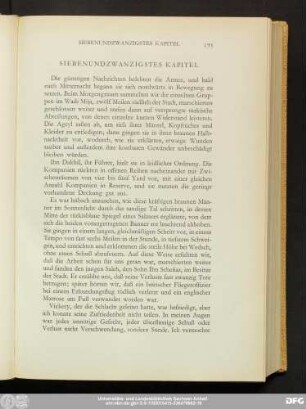 Siebenundzwanzigstes Kapitel