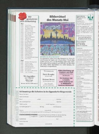 Wir gratulieren zum Geburtstag