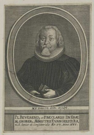Bildnis des Erasmus Gruberus