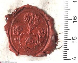 Eidesformel für Amand von Buseck, gewählter Bischof von Themiscyra [Terme in der Türkei]. Amand gelobt Petrus, der Römischen Kirche, Papst Benedik...