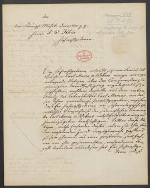 Brief an Friedrich Wilhelm Jähns : 06.01.1864