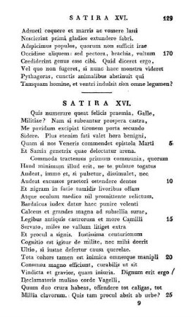 Satira XVI.