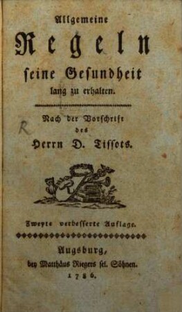 Allgemeine Regeln seine Gesundheit lang zu erhalten