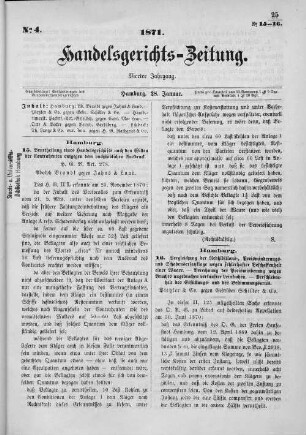 No. 4. 28. Januar 1871