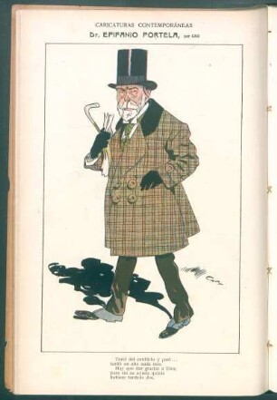 Dr. Epifanio Portela : Caricaturas contemporáneas