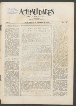 1924,1,6: año 1, núm. 6 (17 de setiembre de 1924)