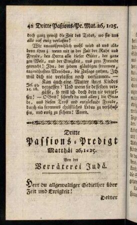 42-59, Dritte Passions-Predigt