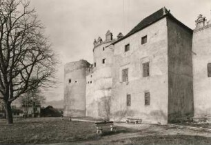Kežmarok. Burg (Baubeginn 1463, Umbau 1572-1624). Außenansicht