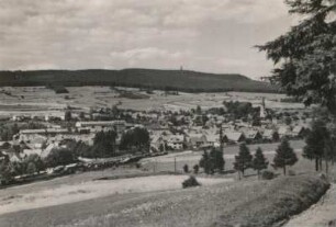 Brotterode am Inselberg (Großer Inselsberg), Thüringer Wald. Blick über den Ort