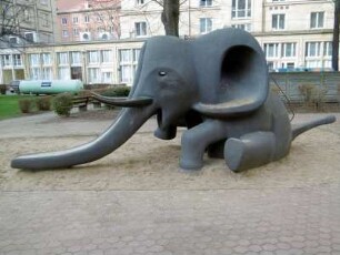 Rutschelefant, Dresden