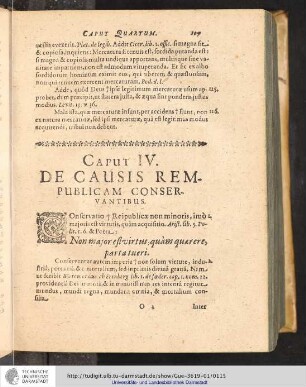 Pars Prima. Caput IV.