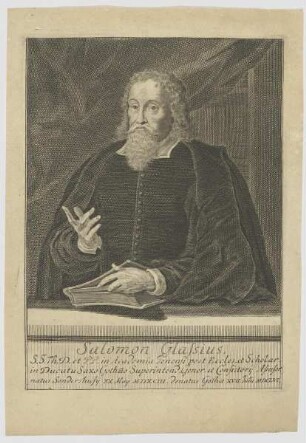 Bildnis des Salomon Glassius