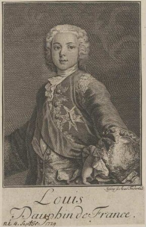 Bildnis von Louis, Dauphin von Frankreich