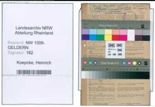 Entnazifizierung Heinrich Koepcke , geb. 26.04.1888 (Regierungsrat)