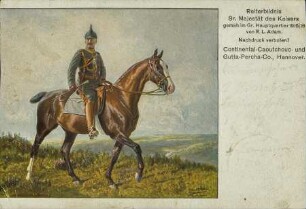 Reiterbildnis Sr. Majestät des Kaisers