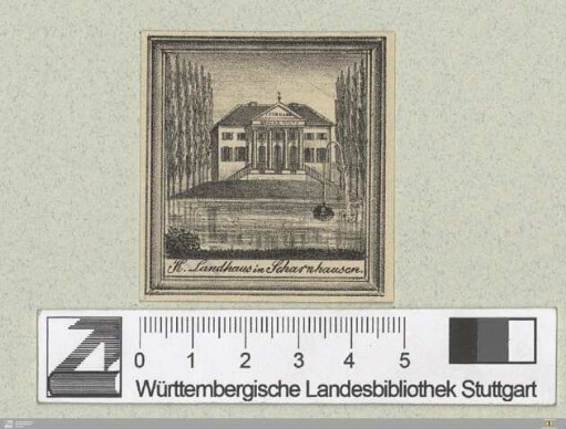 K. Landhaus in Scharnhausen
