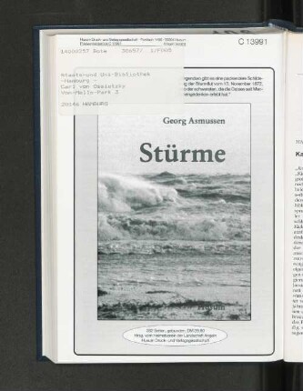 Georg Asmussen Stürme